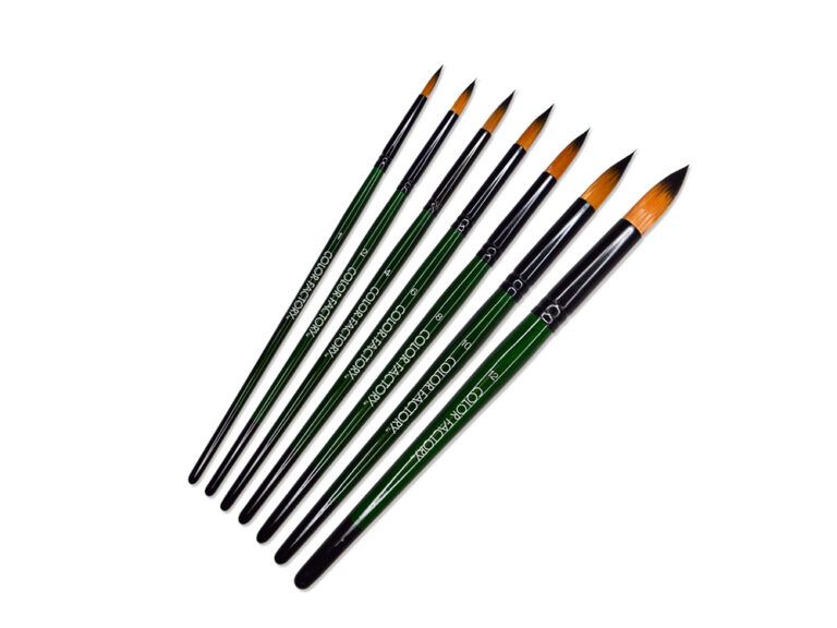GB Multicraft Artist Brush Set Round 7 Pieces