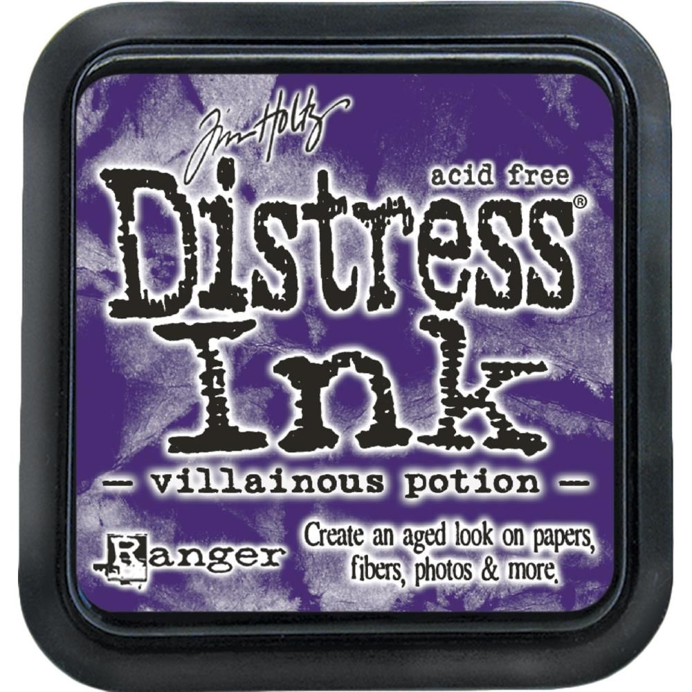 N Tim Holtz Distress Ink Pad Villainous Potion