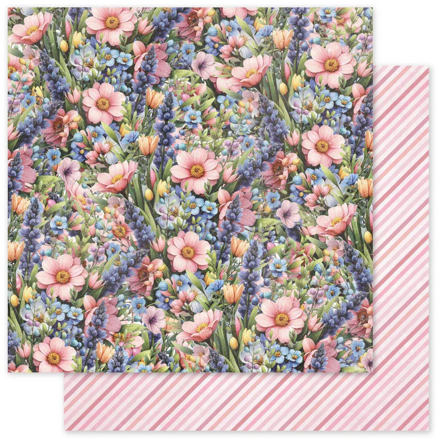 EC Easter Time Patterns A12x12 Paper
