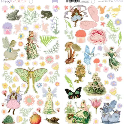 F Fancy Pants Designs Fairy Garden - Cardstock Stickers