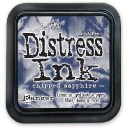 N Tim Holtz Distress Ink Pad Chipped Sapphire