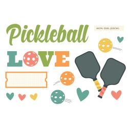 N Simple Stories Pages Page Pieces Pickelball