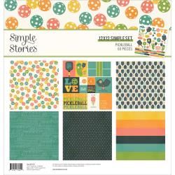 N Simple Stories Collection Kit 12&quot; X12&quot; Pickelball