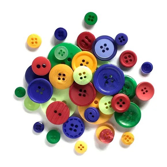 BG Mardi Gras Grab Bag Buttons