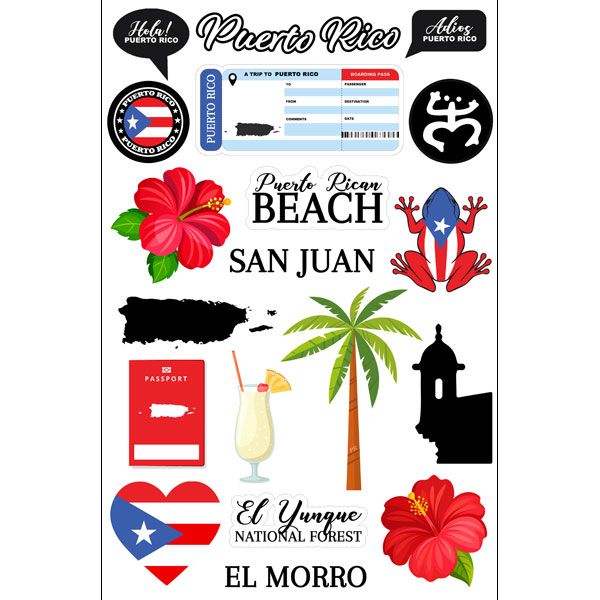 SC Puerto Rico Embellishments