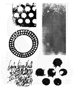 SA Dina Wakley Media Cling Mount Stamps Textures