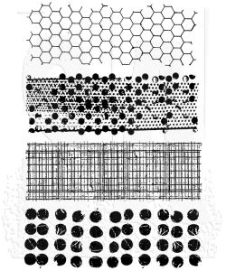 SA Tim Holtz Cling Stamps  Mixed Media
