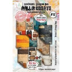 N AALL &amp; Create A5 Design Paper Bronze &amp; Brassy Days