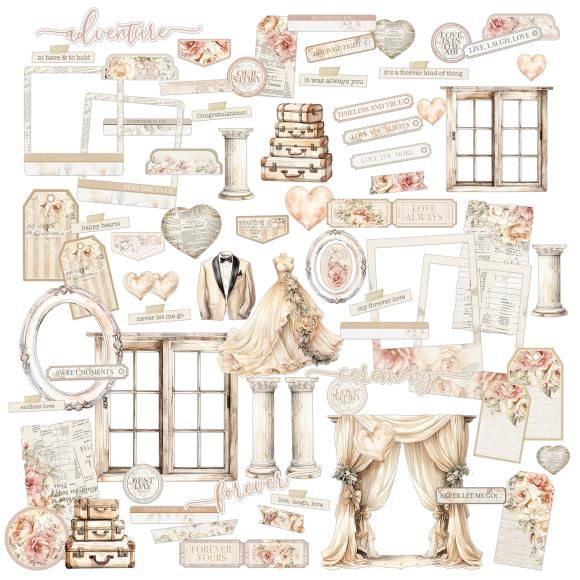 N 49 And Market Die-Cut Elements One Perfect