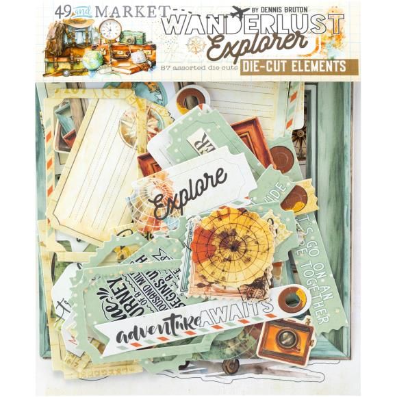N 49 And Market Die-Cut Elements Wandwrlust Explorer