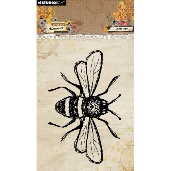 Hazel Eaton Sweet Bee Memories Clear Stamp Nr. 795, Large Bee