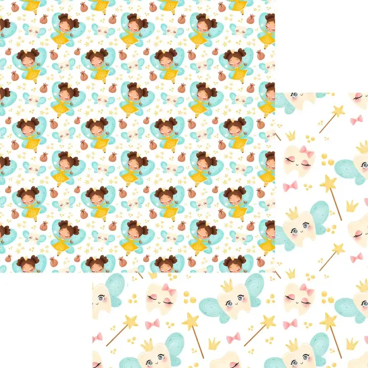 F SSC Tooth Fairy Pearly Whites Fairy 12&quot; X12&quot; Paper