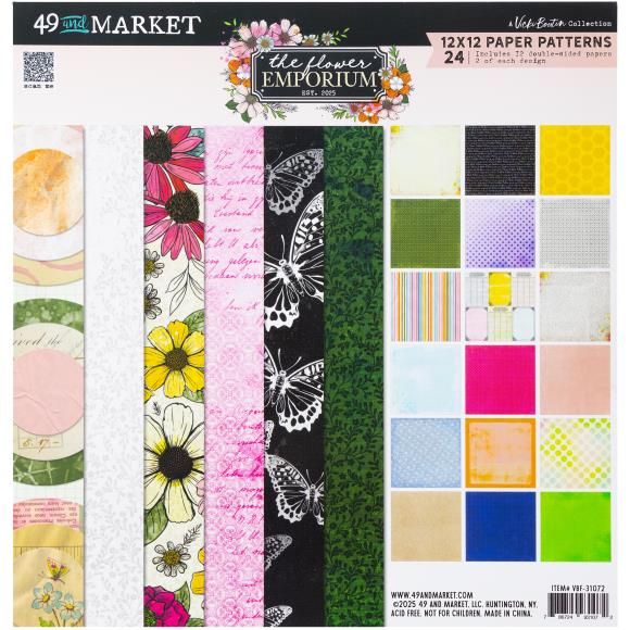 N 49 And Market 12&quot; X12&quot; Paper Pad The Flower Emporium