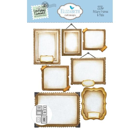 N Elzabeth Craft Metal Dies Picture Frames &amp; Mats