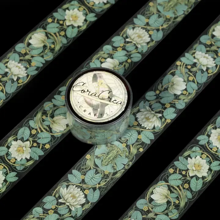 F CoraCreaCrafts Secret Garden Washi Tape