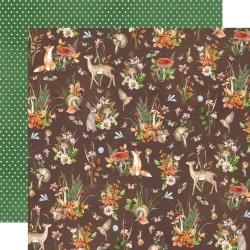 N Simple Vintage Woodlands Double-Sided Cardstock 12&quot; X12&quot; Hello Nature