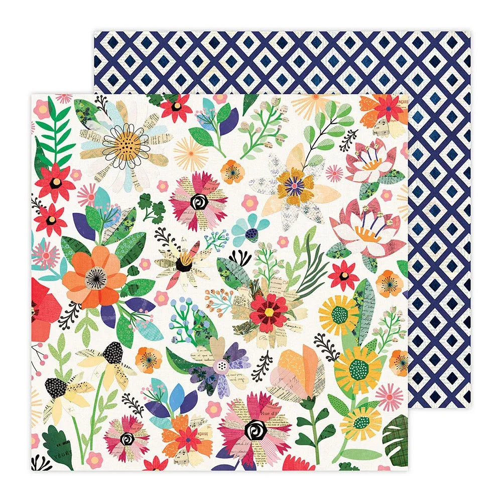 N Vicki Boutin - Cut &amp; Paste Collection - 12 x 12 Double Sided Sheet - 2