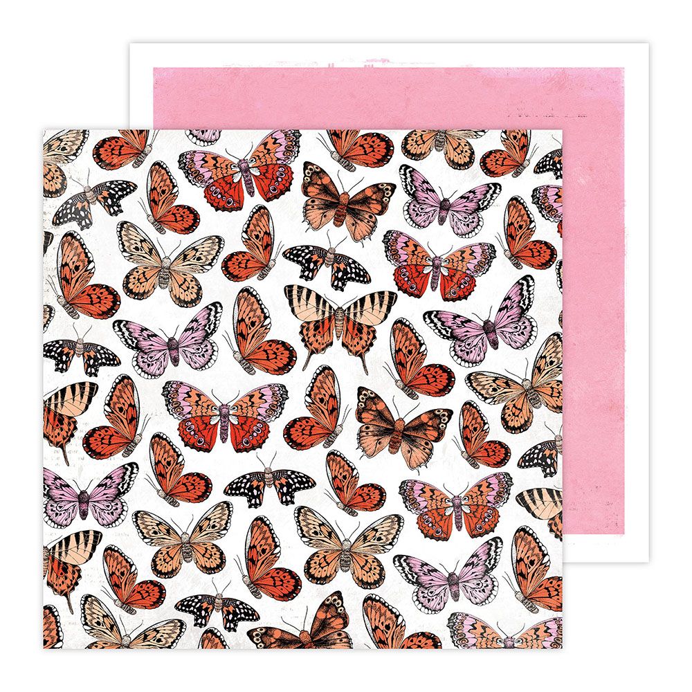 N BoBunny - Colorful Story Collection - 12 x 12 Double Sided Paper - 8