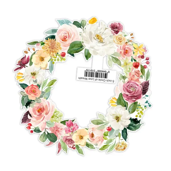 F Pretty Little Studio Love is Kind 5 inch Circle of Love Wreath