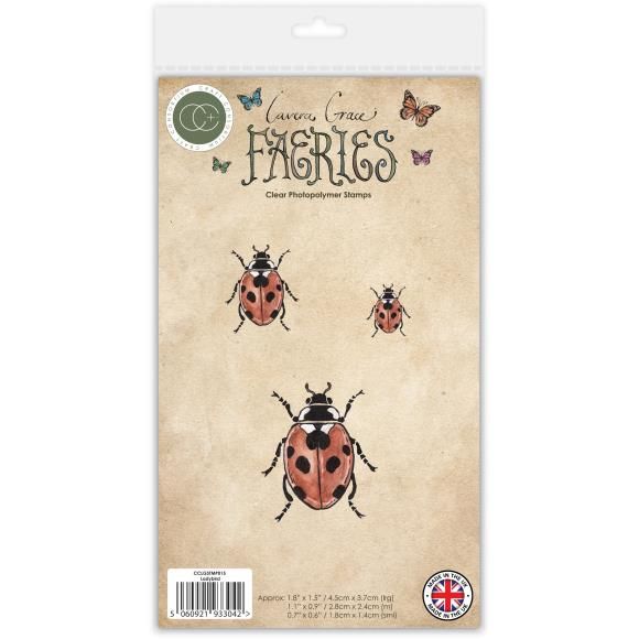 N Craft Consortium Faeries Photopolymer Stamp Set Ladybird