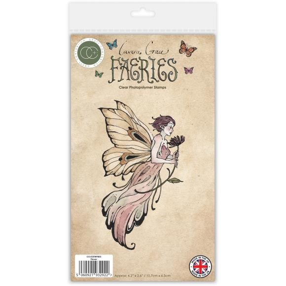 Craft Consortium Faeries Photopolymer Stamp Set Flower