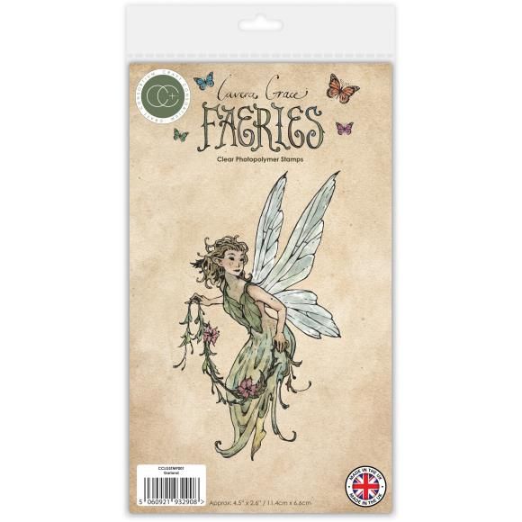 Craft Consortium Faeries Photopolymer Stamp Set Garland
