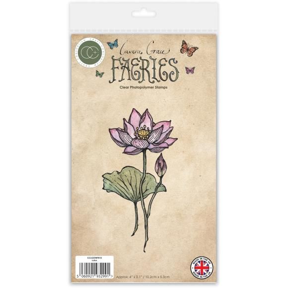 Craft Consortium Faeries Photopolymer Stamp Set Lotus