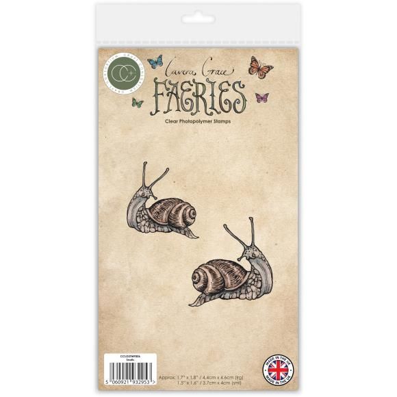 Craft Consortium Faeries Photopolymer Stamp Set Snails