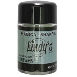 Lindy&#39;s Stamp Gang Magical Shaker 2.0 Individual Jar 10g Mystic Crystal Teal