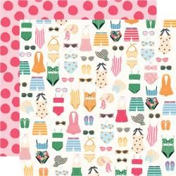 Sunny Days Double-Sided Cardstock 12&quot;X12&quot; Sunny Times