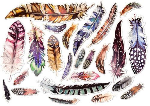 GB MultiCraft – Forever in Time – Feather Die Cuts with Foil Accents (29 Pieces)