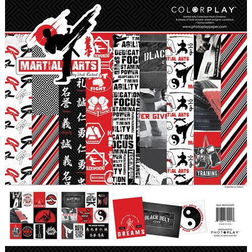 PhP Martial Arts 12&quot; X12&quot; Collection Pack