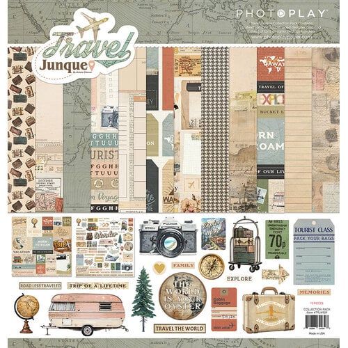 PhP Travel Junque 12&quot; X12&quot; Collection Pack