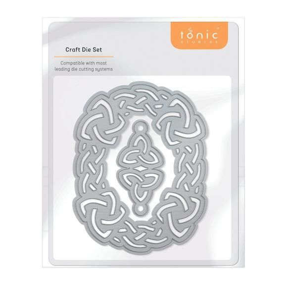 N Tonic Die Set Celtic Knot Ovals