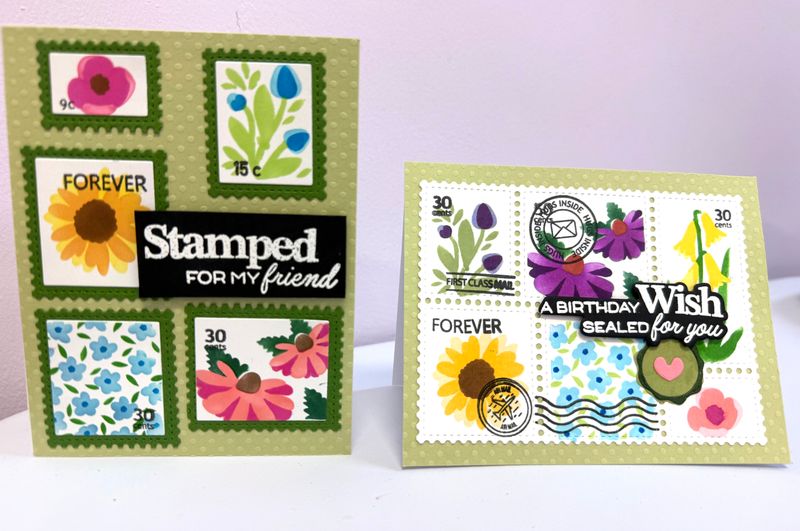30. Waffleflower Postage Card Class- July 12, 2025