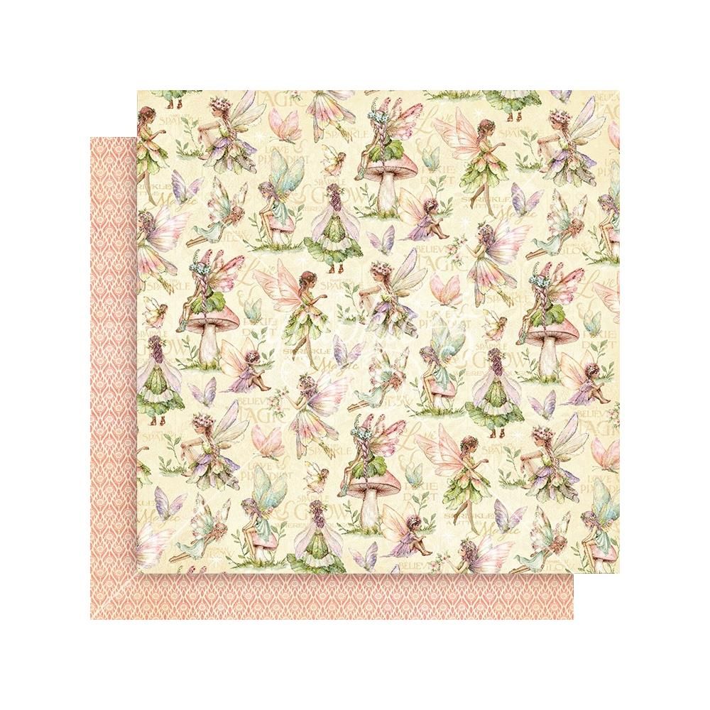 N Graphic 45 Fairy Boutique Double-Sided Cardstock 12&quot;X12&quot; Woodland Sprites