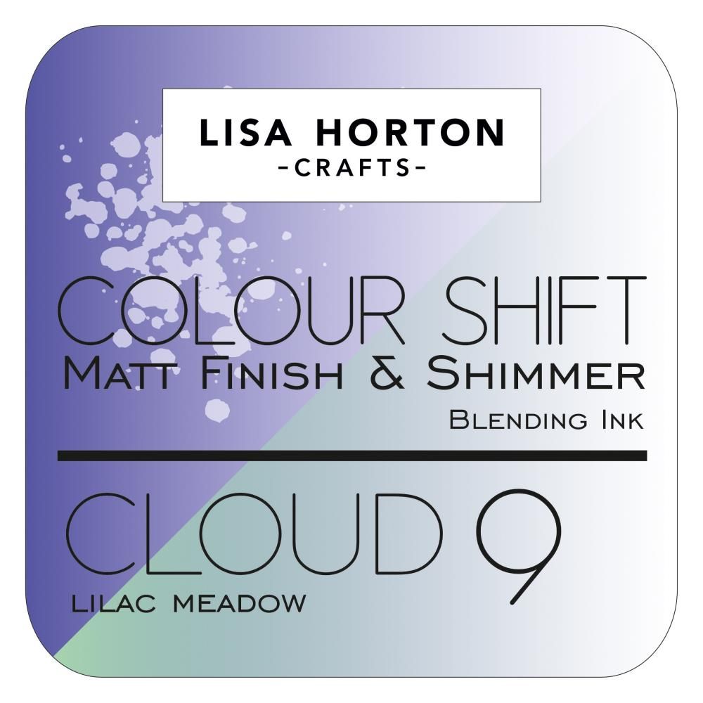 N Lisa Horton Crafts Cloud 9 Color Shift Ink Pad Lilac Meadow