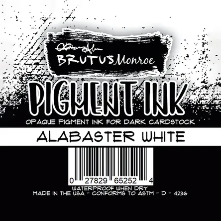 Brutus Monroe Pigment Ink Alabaster White