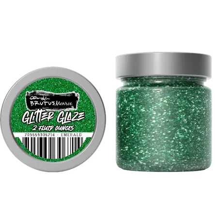 Brutus Monroe Glitter Glaze Emerald