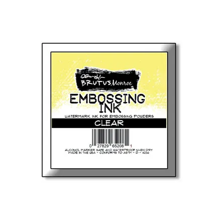 Brutus Monroe Embossing Ink Clear