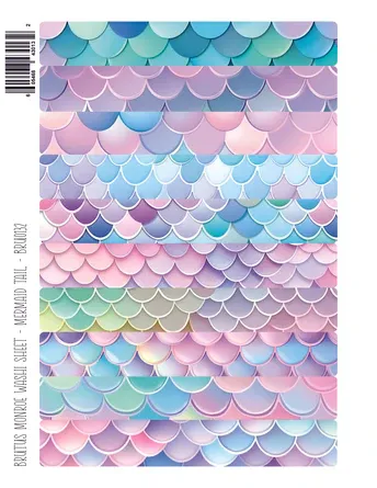 Brutus Monroe Washi Sheets Mermaid Tail