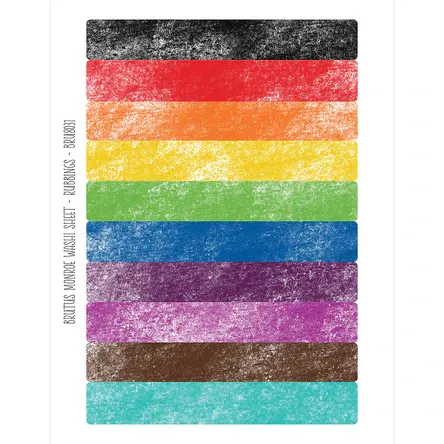 Brutus Monroe Washi Sheets Rubbings