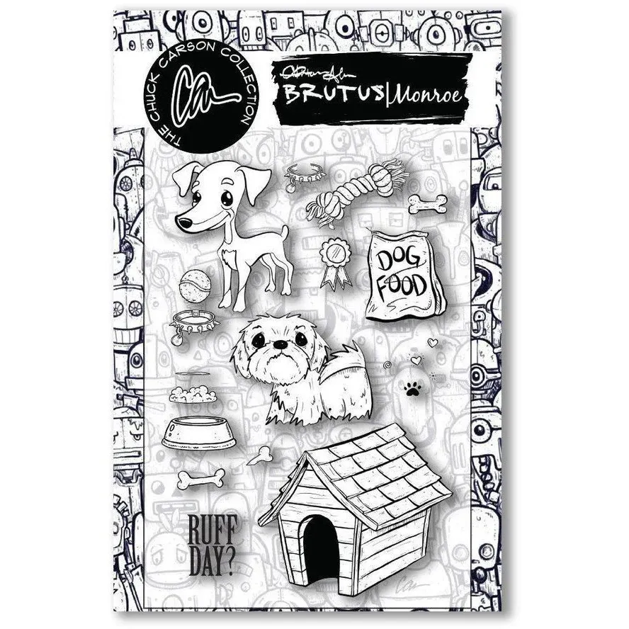 Brutus Monroe Chuck Carson Collection: Brutus &amp; Friends Stamp Set