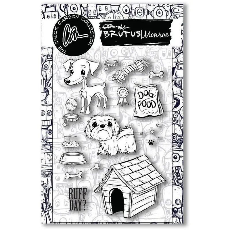 Brutus Monroe Chuck Carson Collection: Brutus &amp; Friends Stamp Set