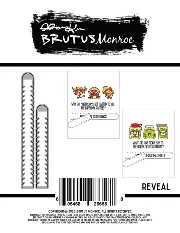 Brutus Monroe Reveal Cutting Die