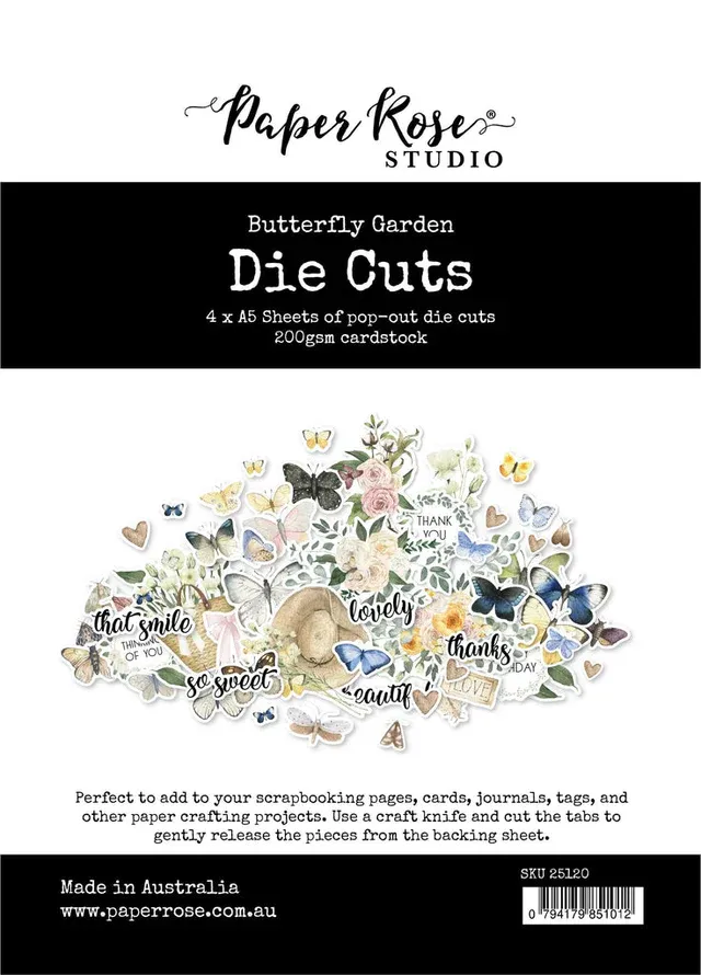 PR Butterfly Garden Die Cuts