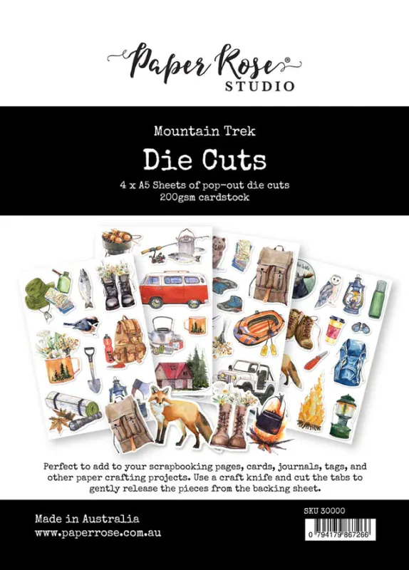 PR Mountain Trek Die Cuts