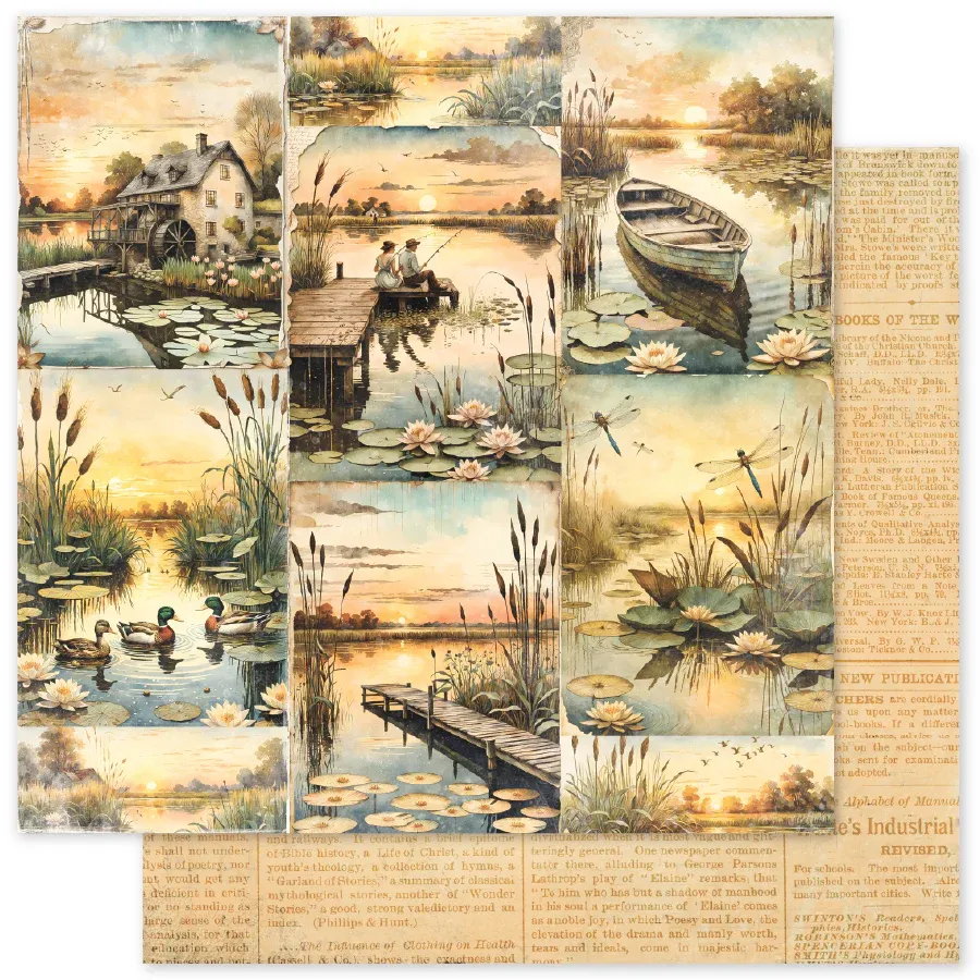 PR Lakeside Memories D 12x12 Paper