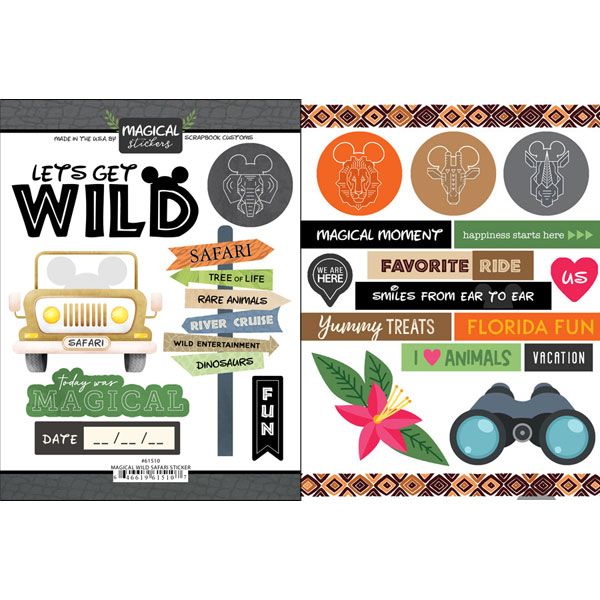 SC  Magical Wild Safari (Stickers)