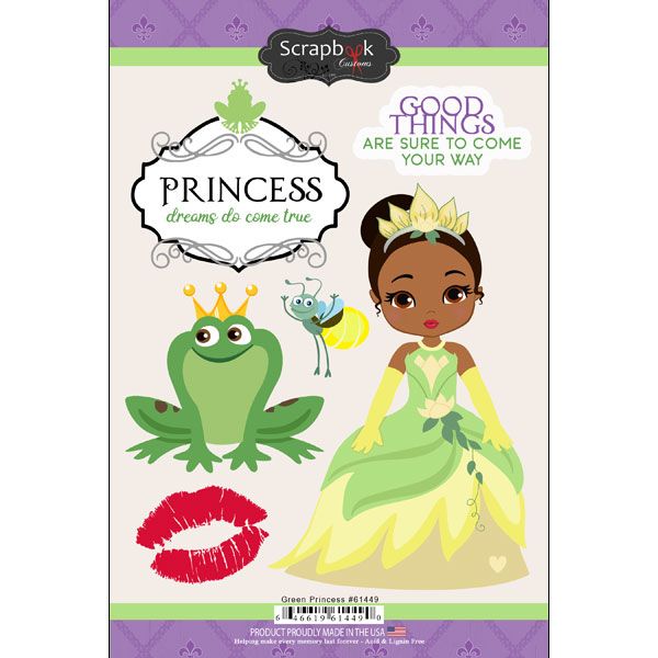SC Green Princess Sticker